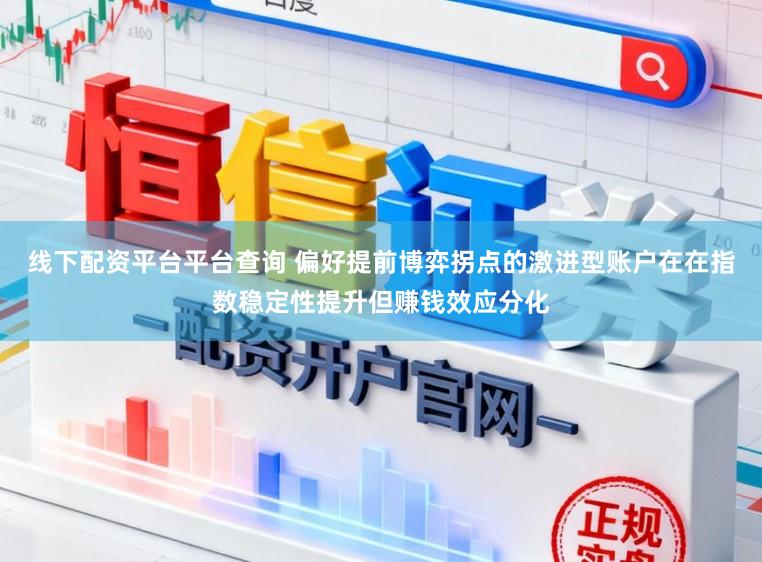 线下配资平台平台查询 偏好提前博弈拐点的激进型账户在在指数稳定性提升但赚钱效应分化
