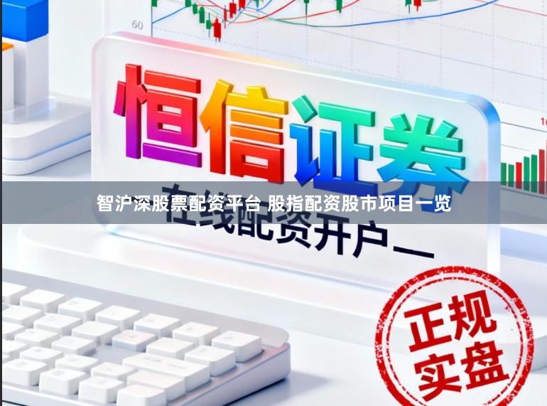 智沪深股票配资平台 股指配资股市项目一览