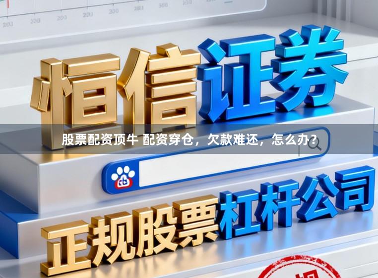 股票配资顶牛 配资穿仓，欠款难还，怎么办？